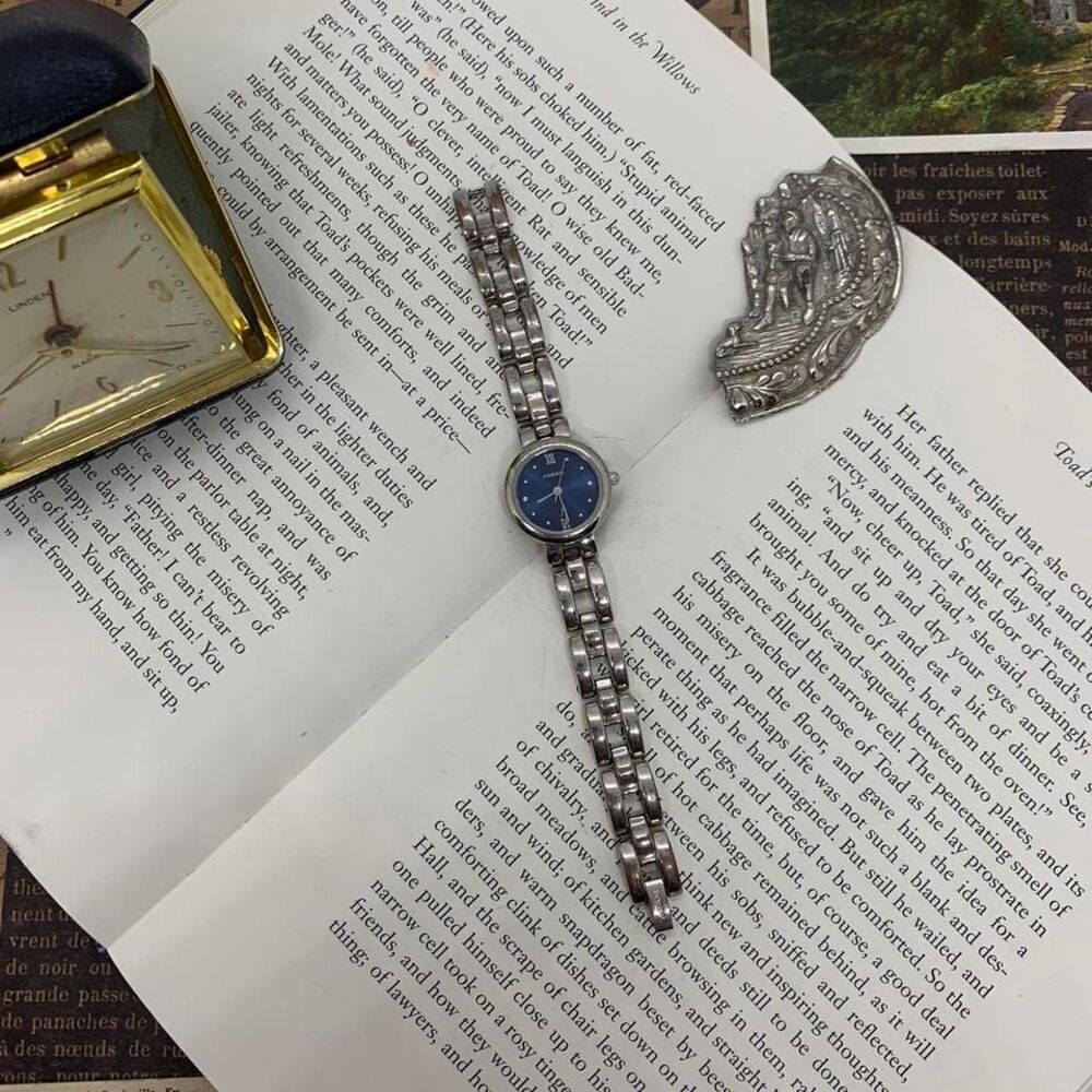 Vintage Silver Tone Women's Watch